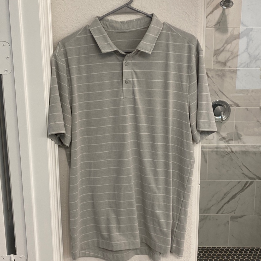 Gray polo Lululemon